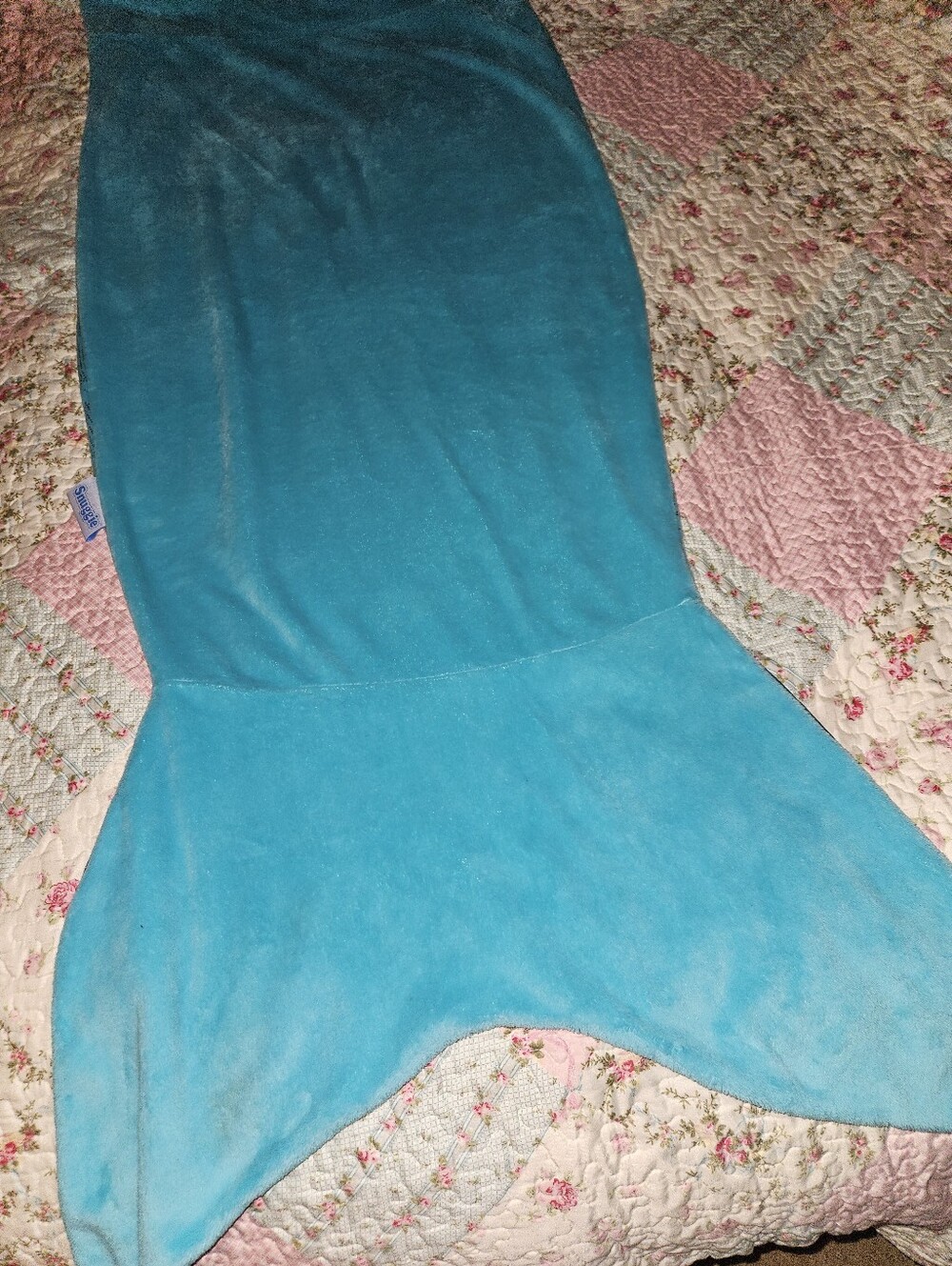 Teal Mermaid- Sleep Blanket - Picture 4 of 7